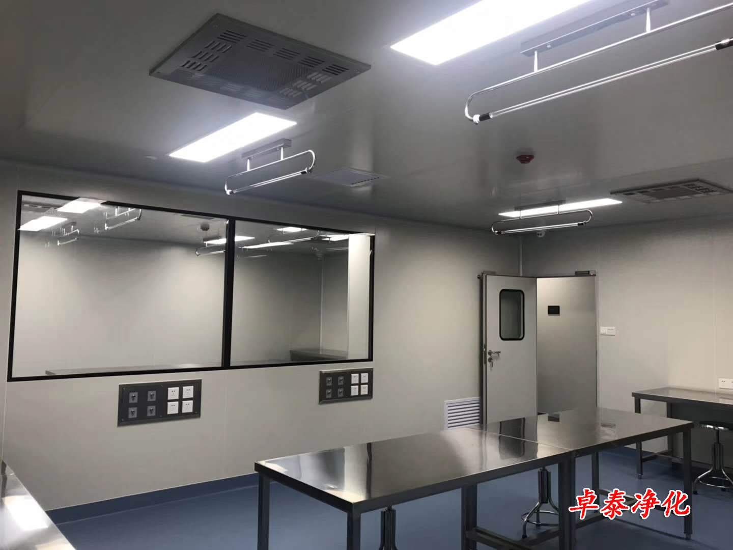 河北生物凈化車(chē)間設(shè)計(jì)施工裝修安裝廠家卓泰凈化