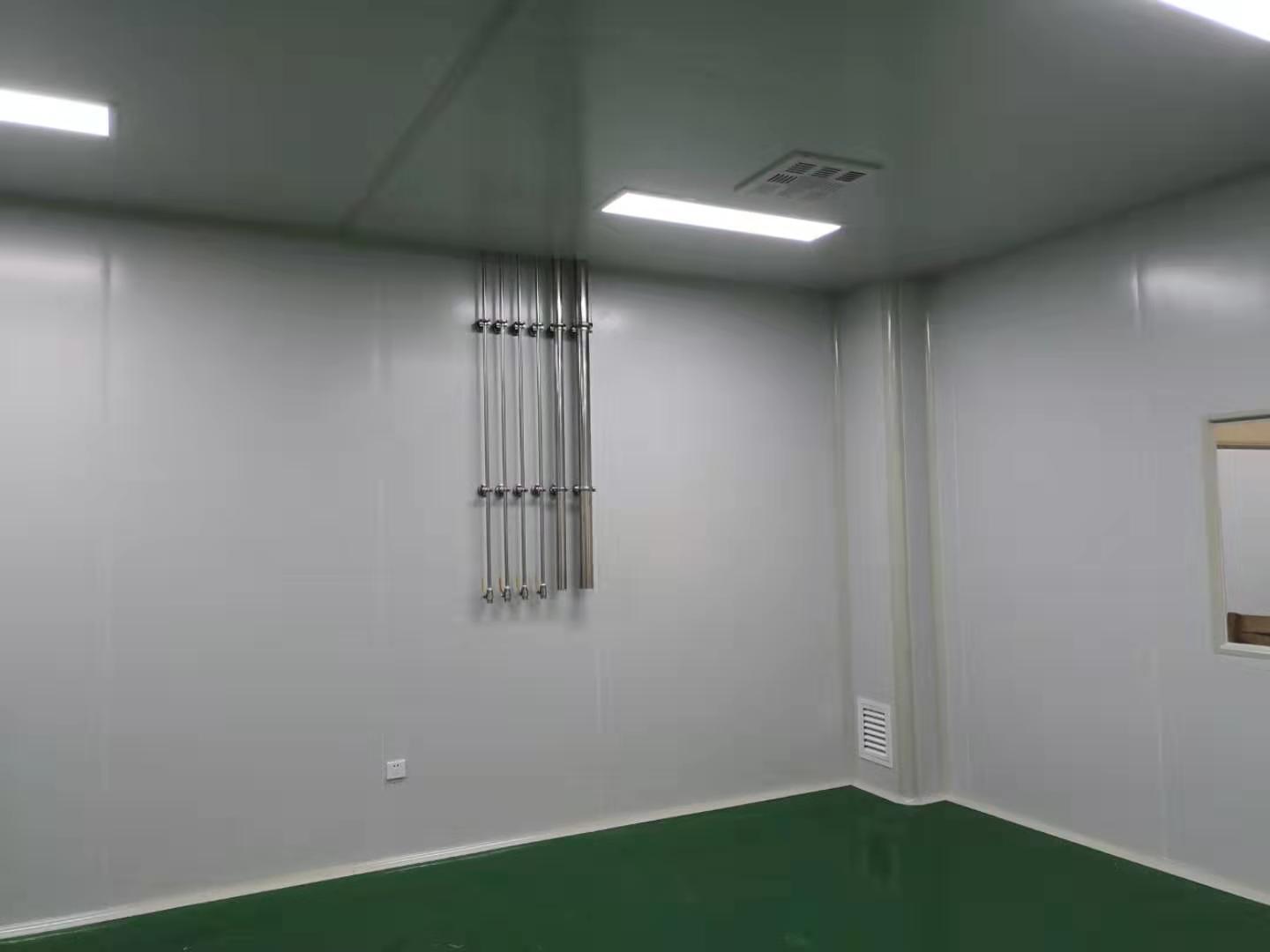 石家莊科源藥機(jī)十萬級(jí)凈化車間，完成第三方檢測(cè)驗(yàn)收