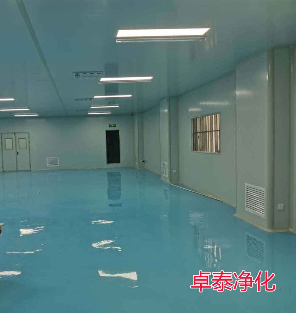 河北玻璃廠凈化車間裝修設(shè)計(jì)公司河北建設(shè)十萬級玻璃生產(chǎn)潔凈廠房公司找卓泰凈化