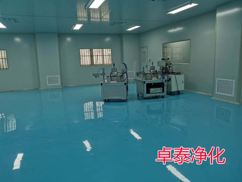 保定晶澤光電技術(shù)凈化車(chē)間裝修施工卓泰凈化工程案例