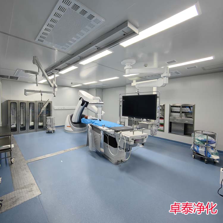 河北省三院介入式潔凈手術(shù)室裝修完成，卓泰凈化工程公司承建