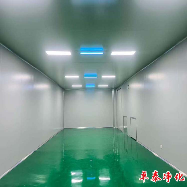 石家莊凈化車間裝修施工完成，河北凈化車間裝修廠家找卓泰凈化